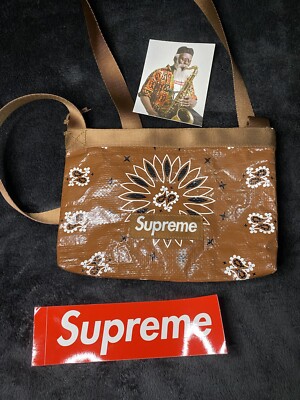 Supreme Bandana Tarp Side Bag