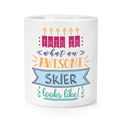 This Is What an Awesome Skier Sieht aus Wie Makeup Pinsel Bleistift Topf Best