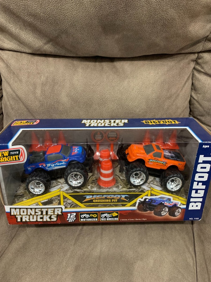 Bigfoot Hot Wheels Monster Truck Twin Pack New Bright Toys Monster