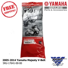 2005-2014 Yamaha Majesty V-Belt Drive Belt YP400 NEW OEM Part 5RU-17641-00-00 