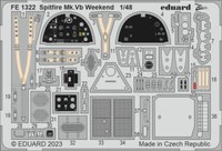 MW22 Eduard FE1322 Spitfire Mk.Vb Weekend 1/48 Zoom Set For Eduard