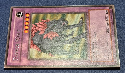 Flower Wolf # LOB-E087 Rare Legend of Blue Eyes White Dragon 2002 EN Near Mint - Bild 2 von 3