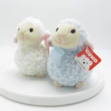 Corderos de Peluche Trufa Gund, Par Uno Blanco Uno Azul con Sonido