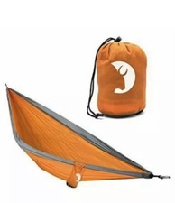Tribe Provisions NEW Single-Person Adventure Compact Hammock w/ Cords Orange
