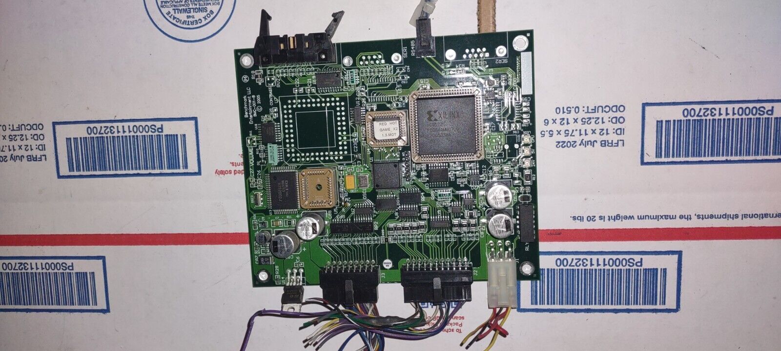 Red Hot Arcade Machine red hot deluxe twin arcade redemption main pcb #101 | eBay