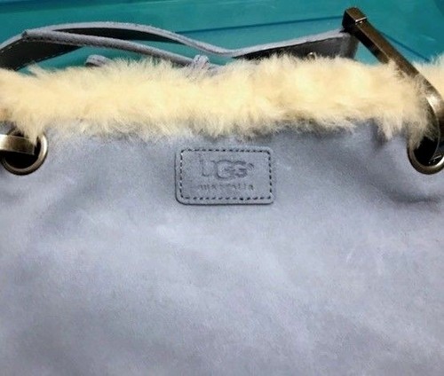 NWT UGG Australia KALIE LARGE MESSENGER CORNFLOWER BLUE Bag Purse Handbag - Picture 2 of 3