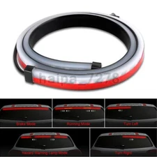LED 3rd Brake Light Bar Strip Tail Turn Signal Sequential DRL Above Windshield
