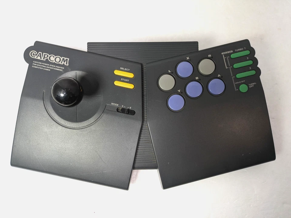 Super famicom Capcom power stick fighter controller SNES SUPER FAMICOM JAPAN - Image 4 of 4