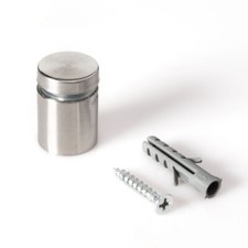 Stainless Steel Standoff 3/4 Inch Diameter x 3/4 Inch Barrel Length Brushed