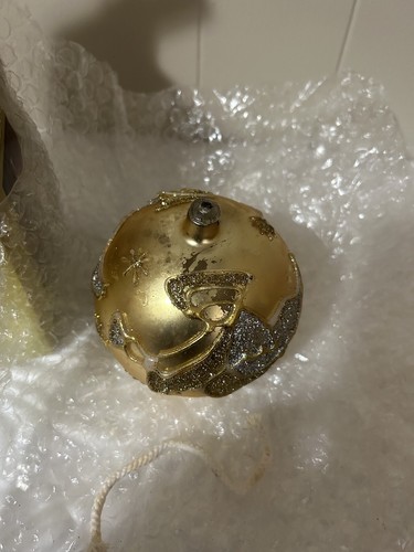 Merkur Lampe Weihnachten Glas Ornament - Bild 7 von 21