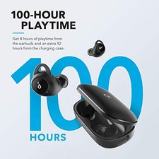 ANKER SOUNDCORE LIBERTY TRUE WIRELESS EARBUDS 100 HOUR PLAYTIME - BLACK