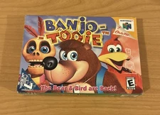 Nintendo 64 Banjo-Tooie Box And Cartridge Authentic Tested Video Game Works Fine