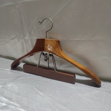 Vintage The Setwell Wooden Hanger For Suit  Pants