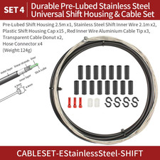 Brake Shift Housing Cable Inner Wire Set for MTB Mountain and Road Bike Universa