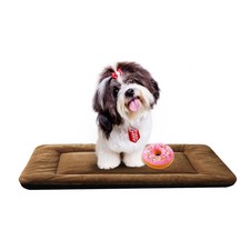 Dog Beds Crate Pad for Small Dogs Ultra Soft Dog Crate Bed Washable  Anti-Sl...