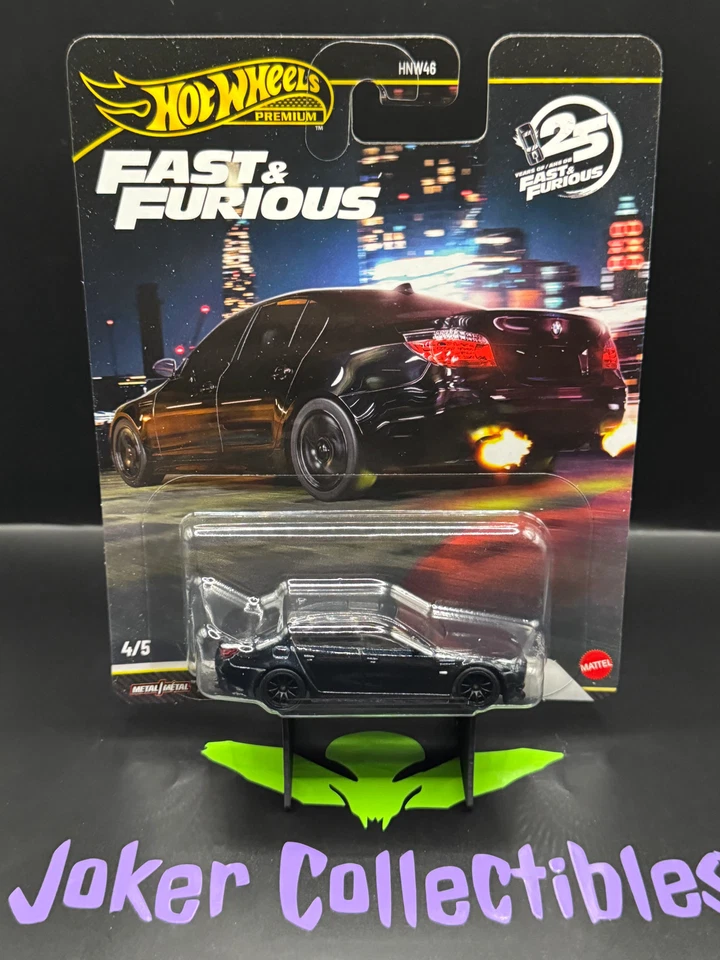 Hot Wheels Premium Fast & Furious 25th Anniversary 2010 BMW M5 # 4/5 - Image 1 of 1