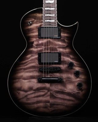 ESP LTD EC-400QM, See Thru Black Sunburst