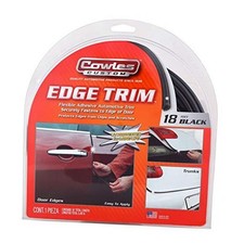 Custom - Superior 18feet U-Channel Edge Guard Trim, Rubber Bumper 18 ft Black