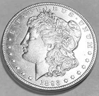 1893 Morgan Silver Dollar  * GEM BU  *