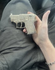 Blingy Pistol / Gun Belt Buckle only the buckle no belt included