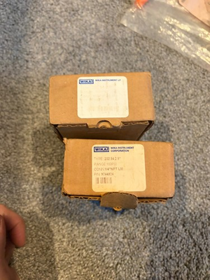 #ad wika pressure gauge 9744924 $170.00
