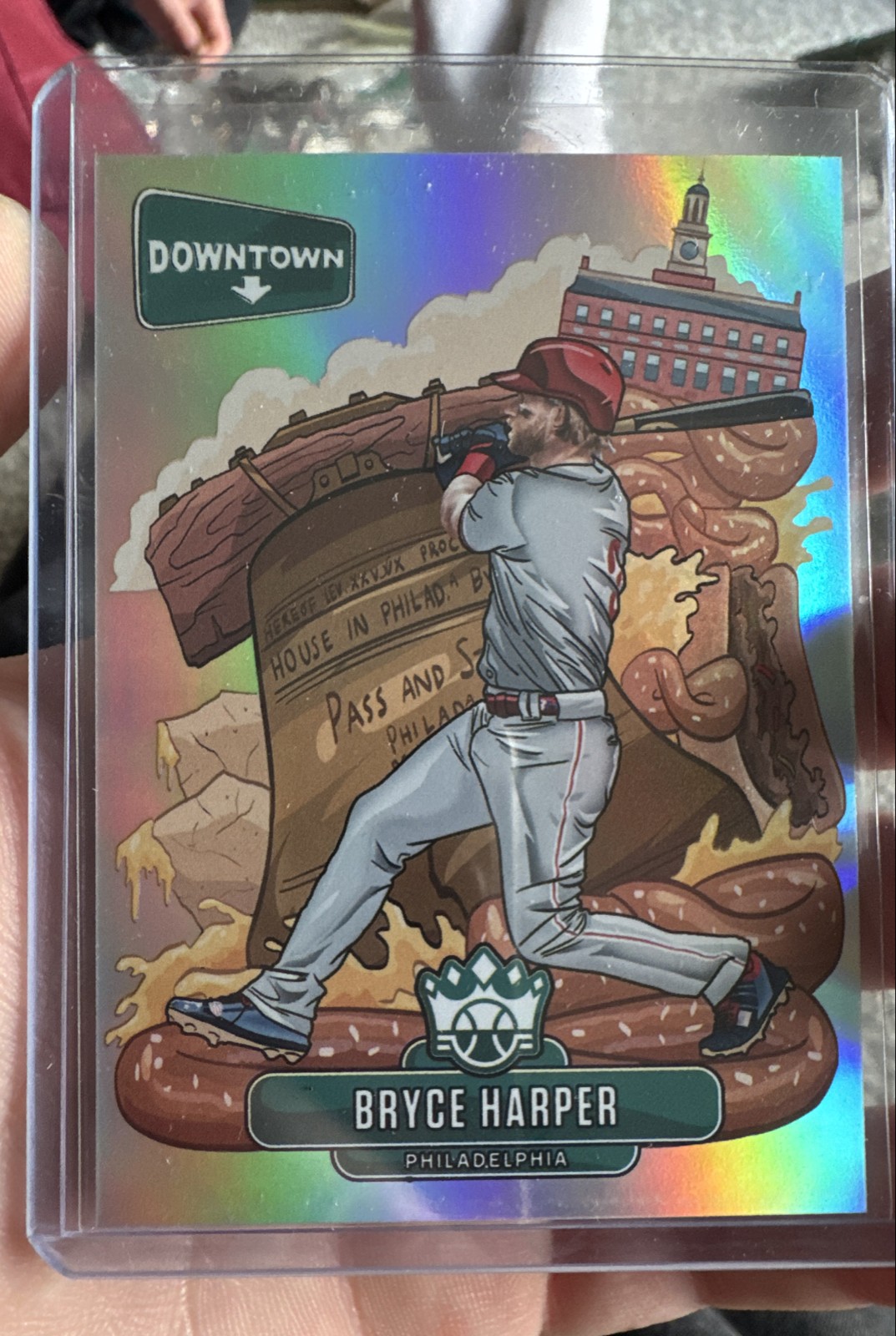 2021 Panini Diamond Kings - Downtown Bryce Harper #D-6