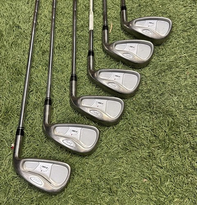 #ad TAYLORMADE RAC OS IRON SET 3 4 6 7 8 P 🔥 S FLEX STEEL SHAFTS ⛳ RH $99.99