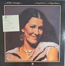 Rita Coolidge Anytime Anywhere Vinyl Record LP EX/VG AMLH64616 1977