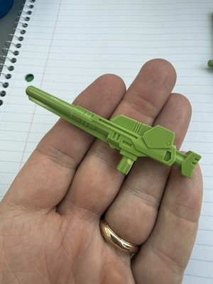 ORIG. G1 HARDHEAD HEADMASTER SHATTERBLASTER GUN SET TRANSFORMERS AUTHENTIC 