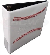BCW Baseball Cards Collection Binder 3" Wide Album Holds 90 Pages 3 D Rings New