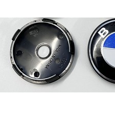 30 Set Für Embleme Nabendeckel Felgendeckel Radnabendeckel Schwarz 60mm Auto