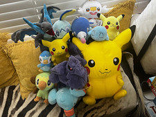 Pok mon Pikachu Plush Stuffed Animal Lot, Multicolor Animation Plush
