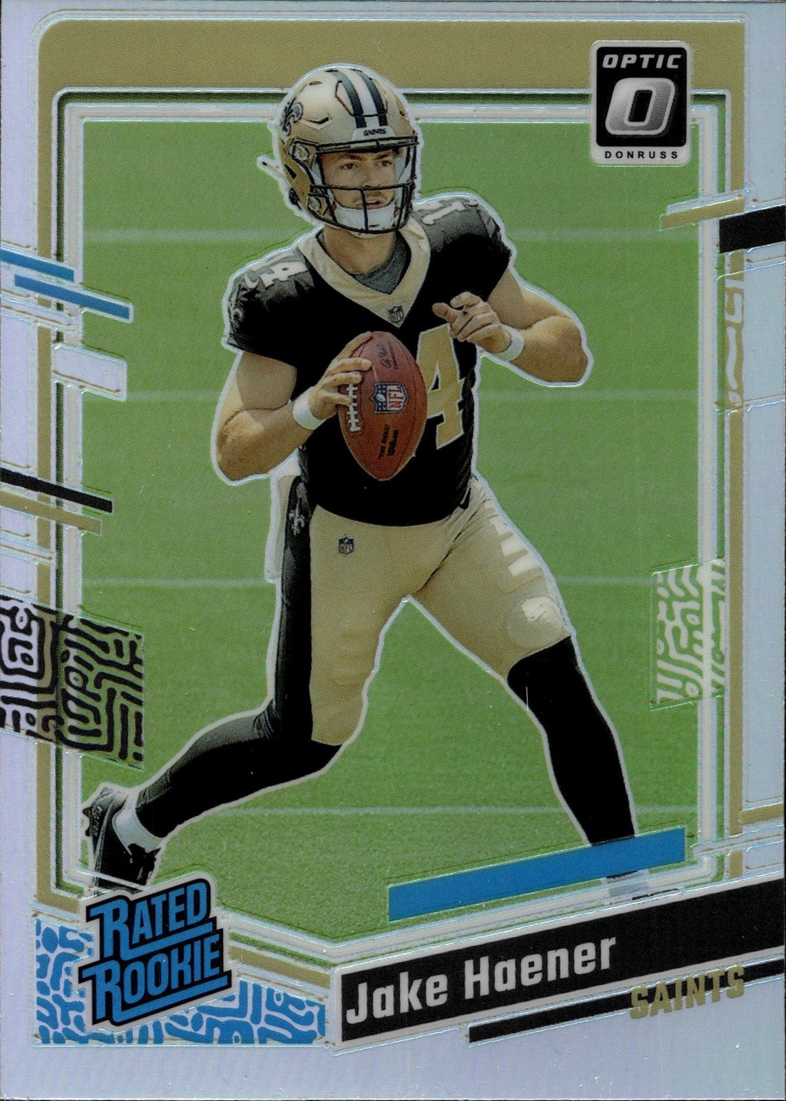 2023 Donruss Optic Holo Jake Haener Rookie Card #277