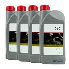 TOYOTA Atf Automatique Transmission D III Huile de Transmission, 4x1 Litre