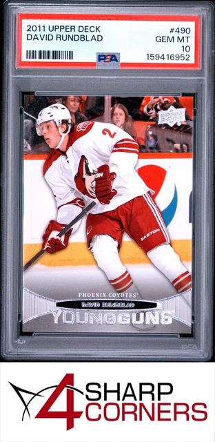 2011 Upper Deck #490 David Rundblad RC Pop 2 PSA 10