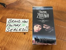 Doctor Zhivago VHS, 1995 2 Tape Set 30th Anniversary NEW FACTORY SEALED