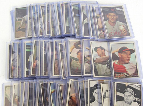 Enos Slaughter #81 1953 Bowman Color card