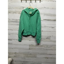Old Navy Hoodie Jacket Girls 8 Medium Green Dynamic Fleece NWT