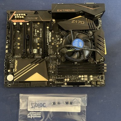 FOR ASRock Z170 Extreme7+ LGA1151 DVI-D HDMI 64GB 6/7th Gen Motherboard