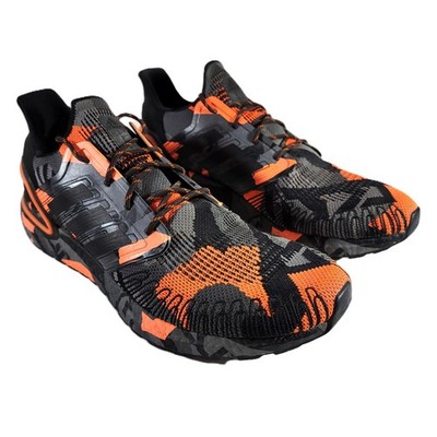 Adidas UltraBoost 20 Geometric Pack Black Signal Orange Shoes
