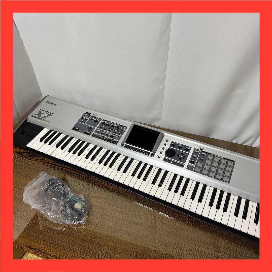 Roland Fantom X7 シンセサイザー Roland Fantom-X7 76keys Digital Keyboard Synthesizer Operation