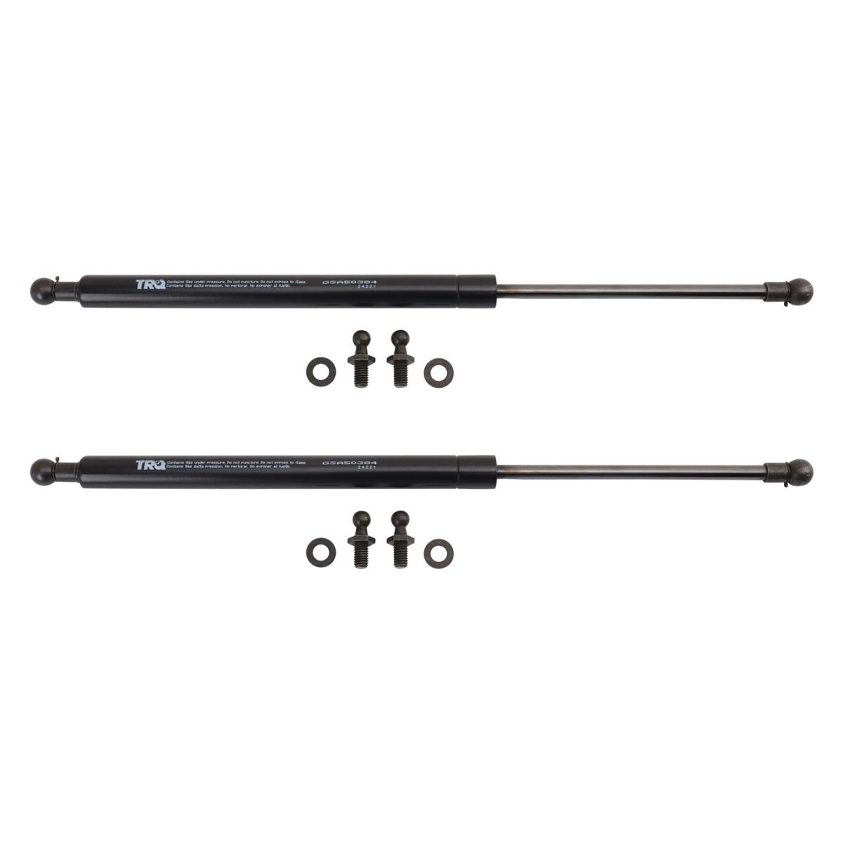TRQ Hood Lift Support Shock Strut Set Fits 2005-2008 Acura RL