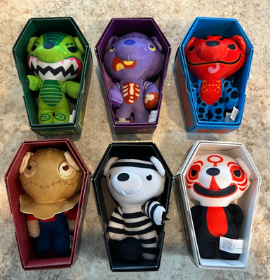 Set of 6 Deddy Bears Series 5 Mini Bears 6