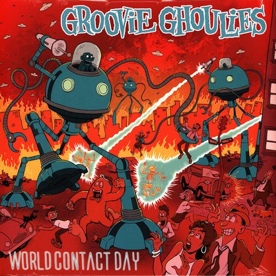 Groovie Ghoulies - World Contact Day (Vinyl LP - 1996 - US - Reissue)