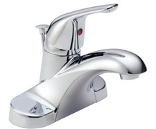 Delta Foundations Single Handle Centerset Bathroom Faucet w/o Drain B501LF