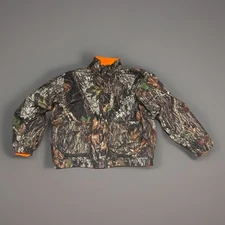 Mens Yukon Gear Break-Up Infinity Camo Reversible Hunting Jacket Full Zip XL