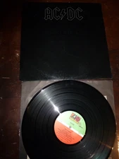 LP AC/DC  BACK  IN BLACK / ATLANTIC W50735/1980 ITALY 1° STAMPA LAMINATA + INNER