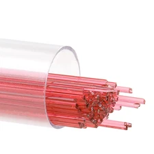 Sunset Coral Transparent Bullseye Stringer 1305