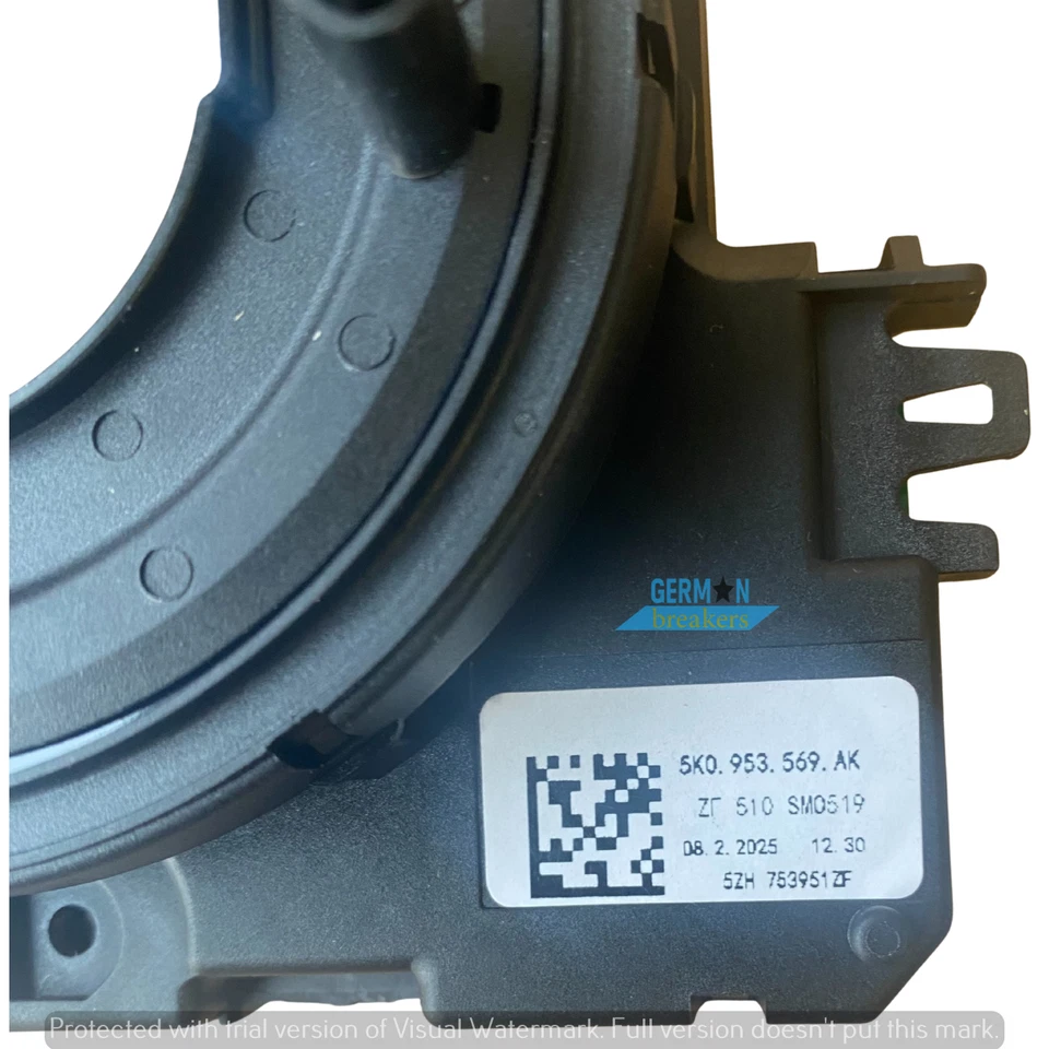 SEAT ALTEA 2011-2015 SQUIB CLOCK SPRING FIT STEERING 5K0953569AK NEW - Image 2 of 4