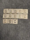 Geiger 1 Gram Silver Bars (13 Total) With Original Case .999 Fine
